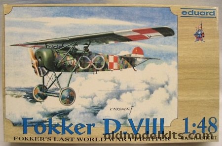 Eduard 1/48 Fokker D-VIII - The Flying Razor, 8003 plastic model kit